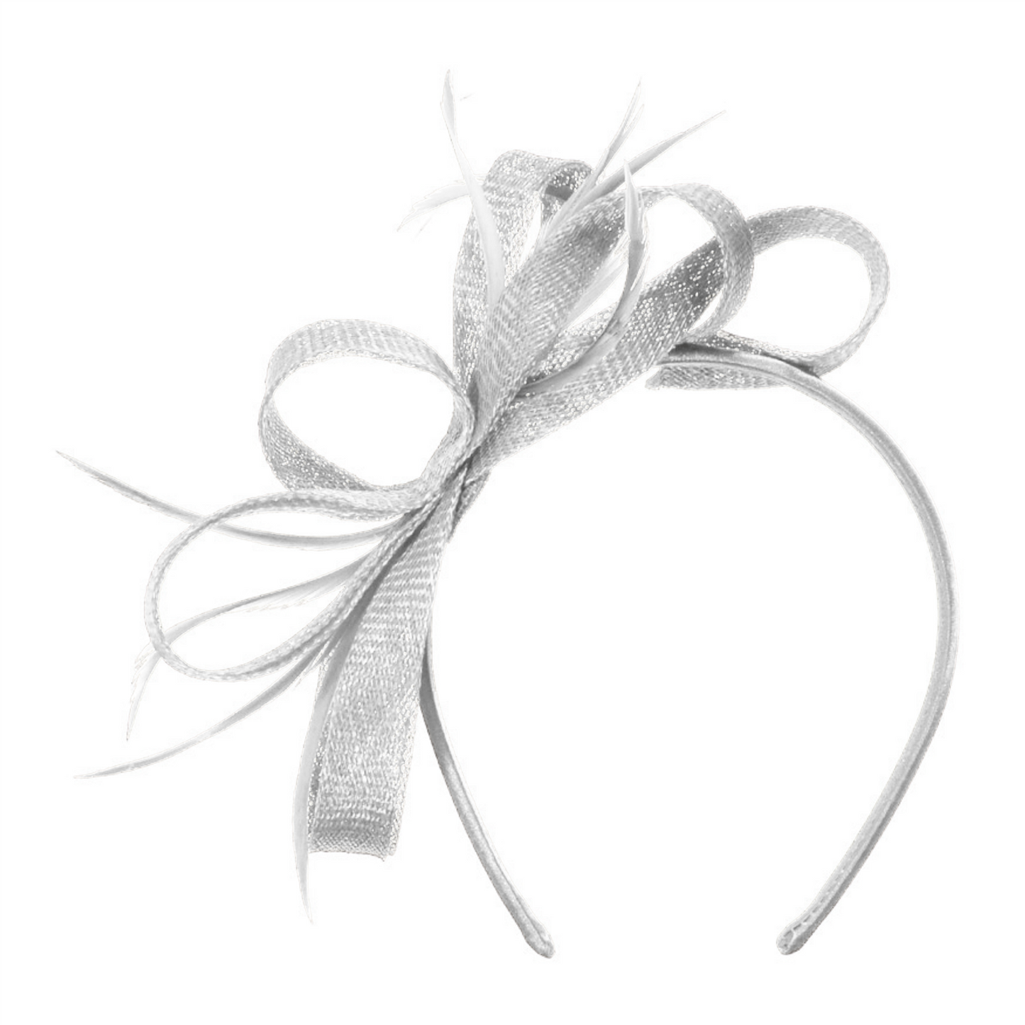 Nansy Fascinator Smoke Grey