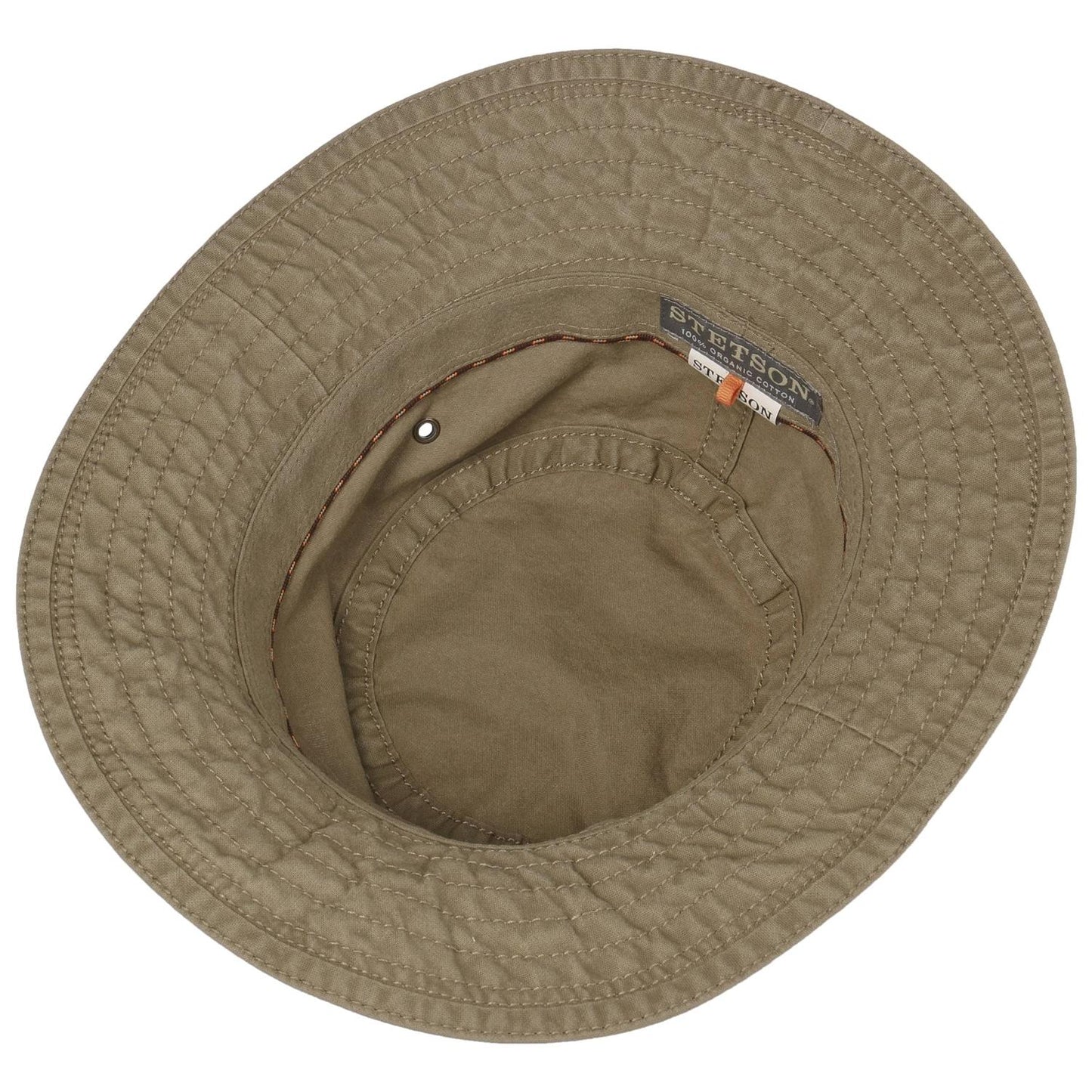 Bucket Organic Cotton Wide Khaki
