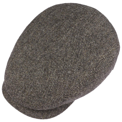 Driver Cap Herringbone Grey