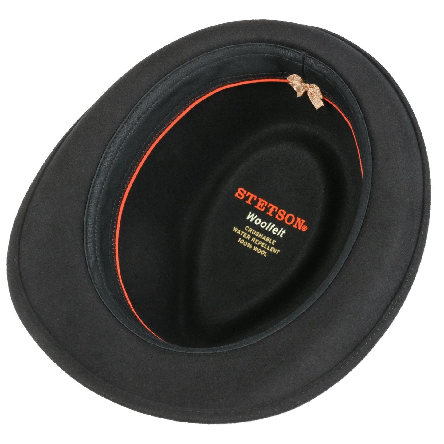 Elkader Fedora Woolfelt Black