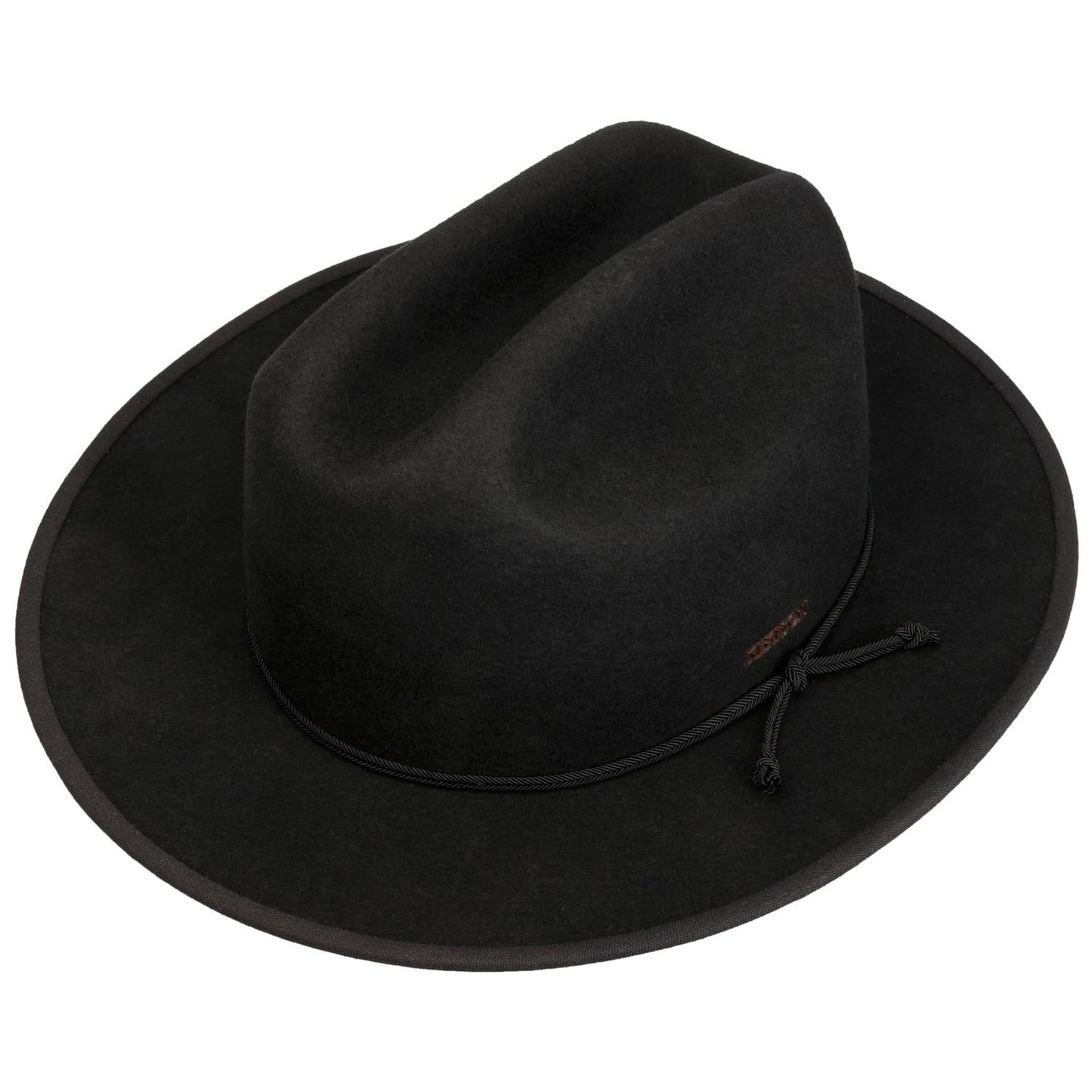 Open Road Western Woolfelt Black