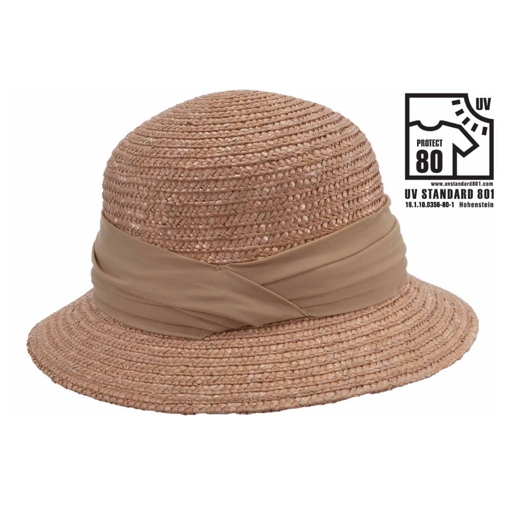 Strawbraid Cloche Sand