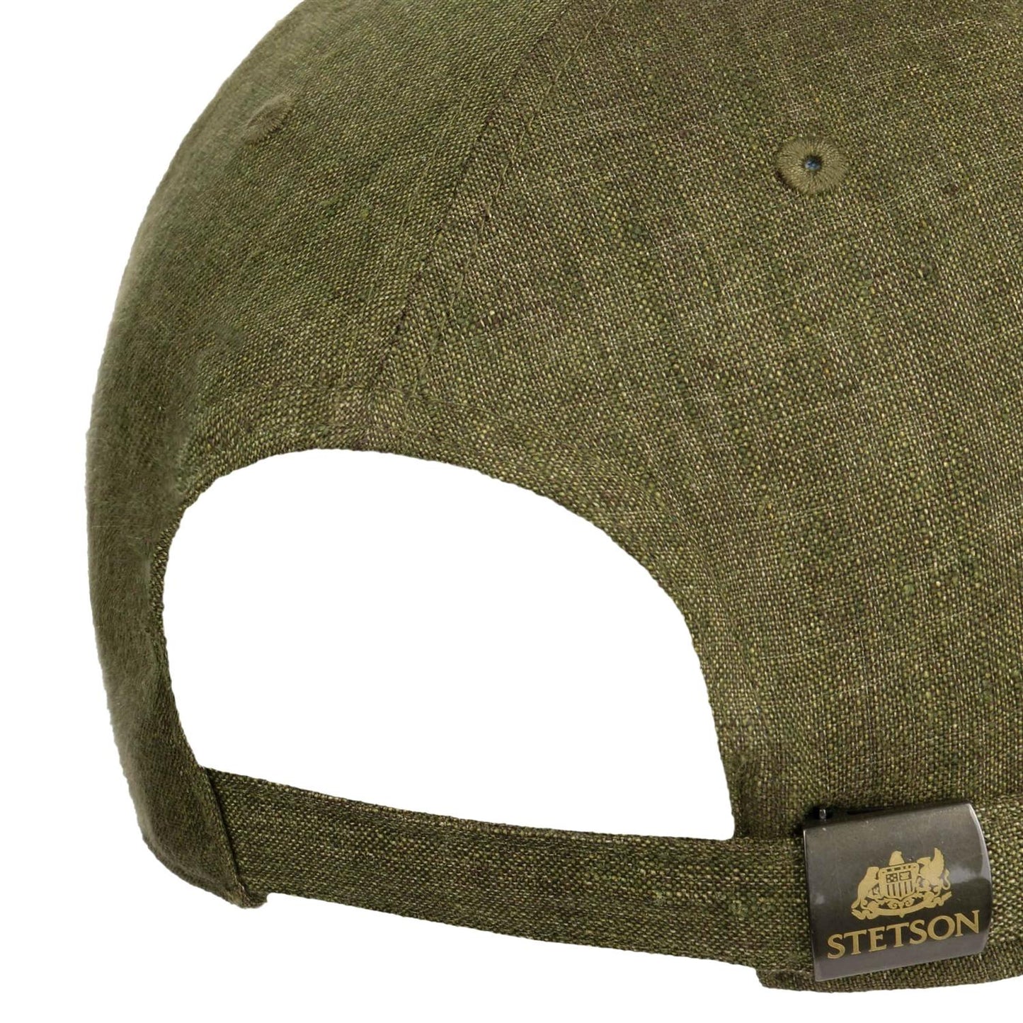 Baseball Cap Linen Olive