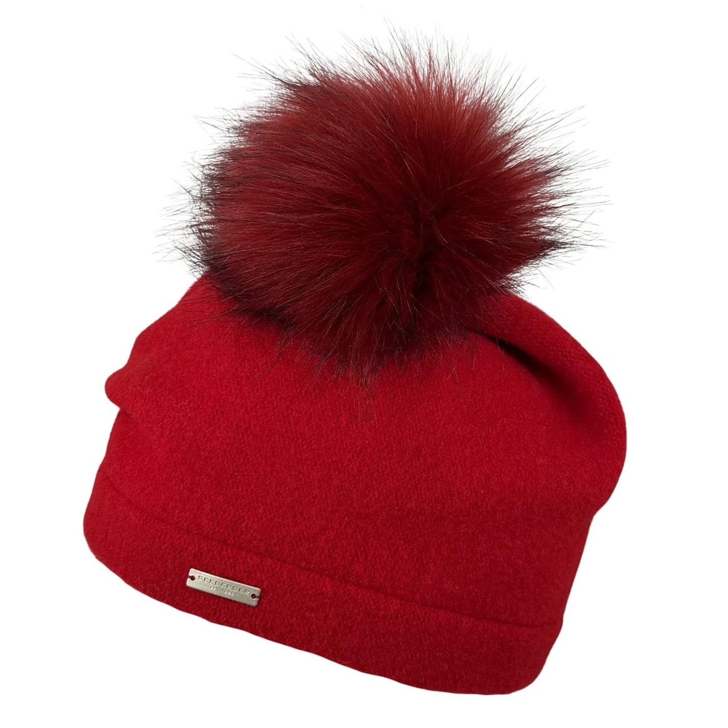 Mille Wool Beanie Flame Red
