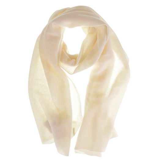 Cashmere Scarf Off-white