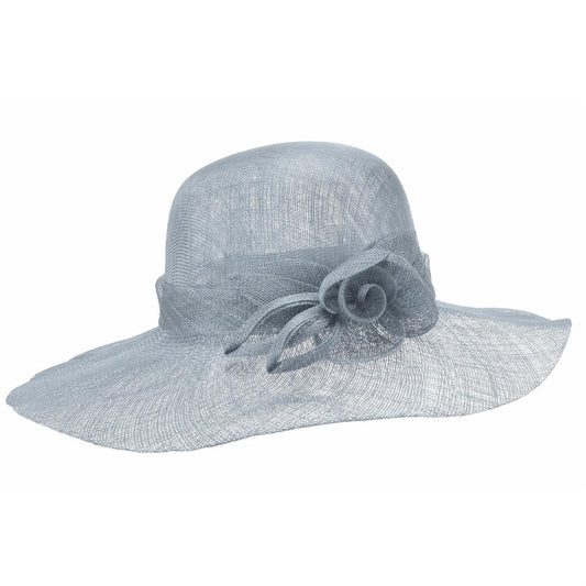 Grethe Straw Selskapshatt Light Blue