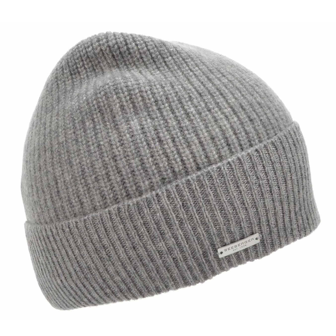 Beanie Cashmere Smoke Grey
