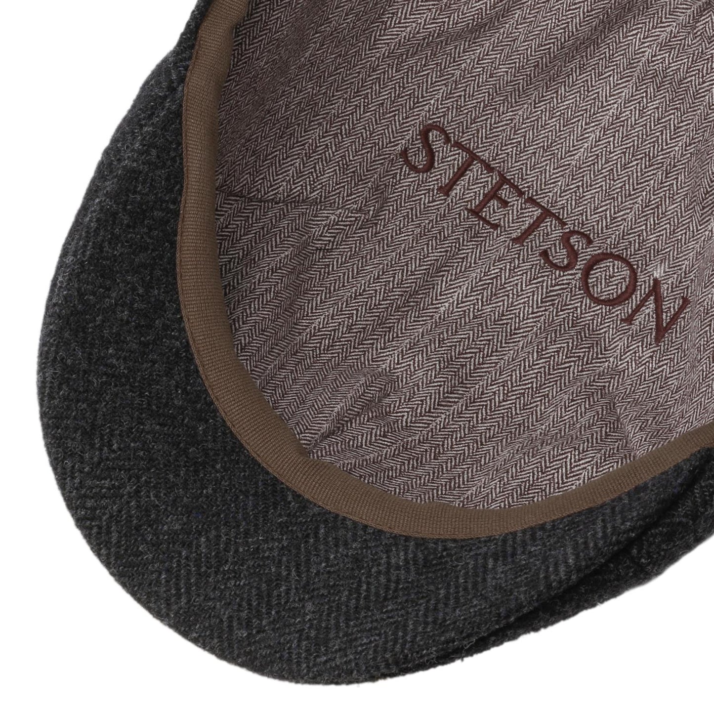Texas Woolrich Herringbone Dark Grey