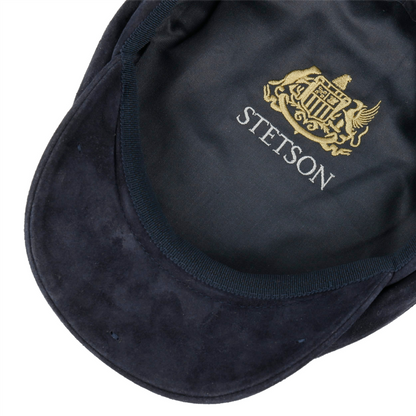 Driver Cap Goat Suede Navy