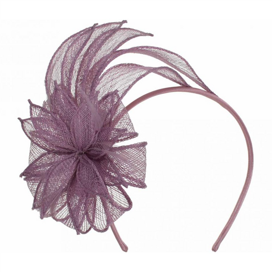 Nikka Fascinator Amethyst