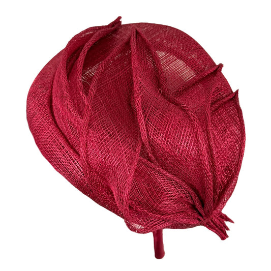 Abigail Fascinator Ruby Red