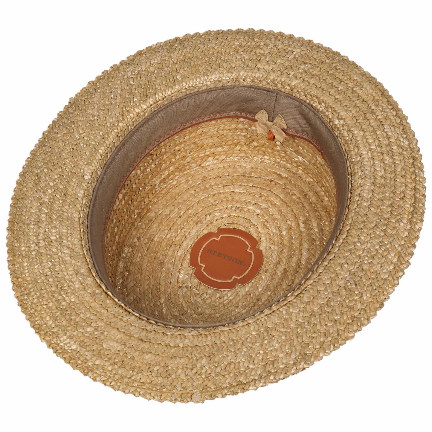 Boater Wheat Red/Blue