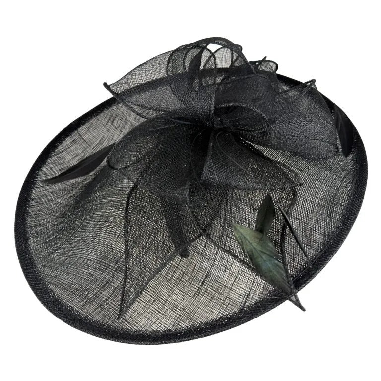 Aria Fascinator Black
