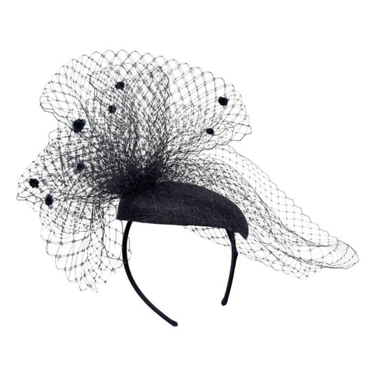 Iselin Fascinator Midnight