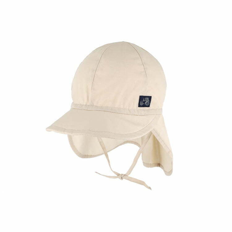Solid Neck Shield GOTS Beige