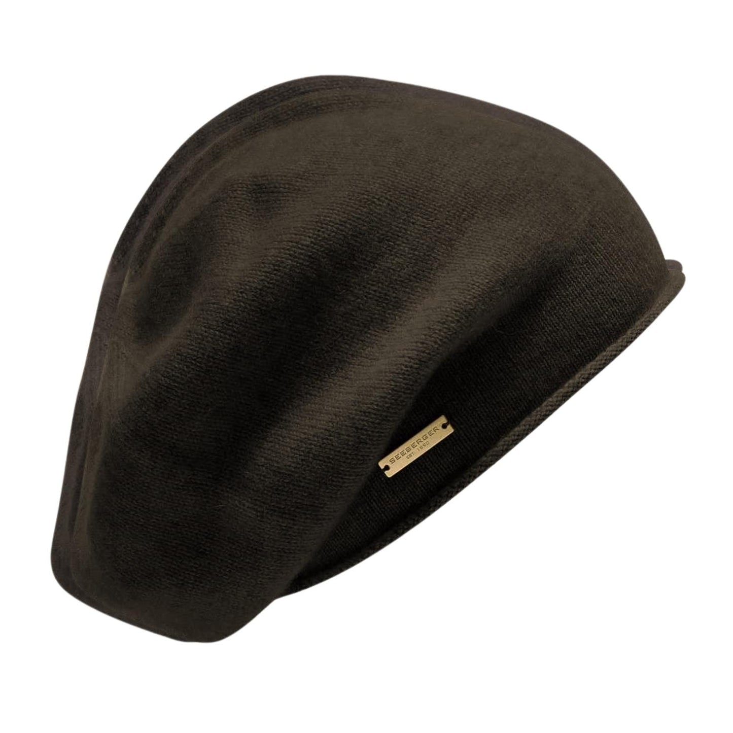Cashmere Beret Lue Teak