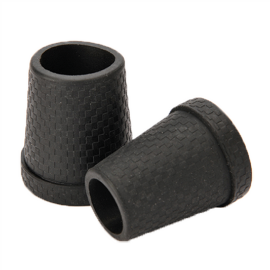 Gummidopsko Sort, 19mm Innvendig