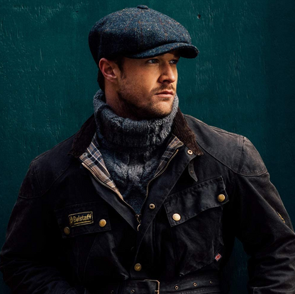 Carloway Peaky Blinders Harris Tweed Grey