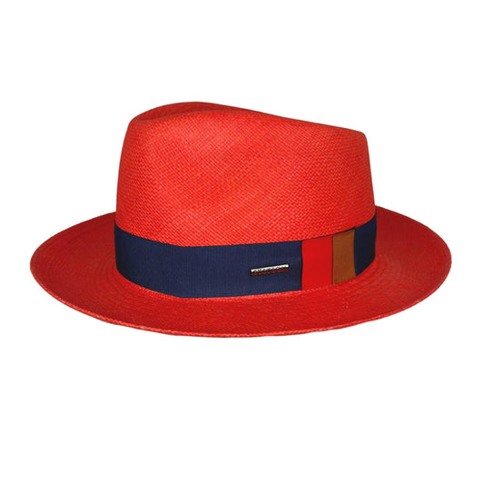Stetson Fedora Panama Red