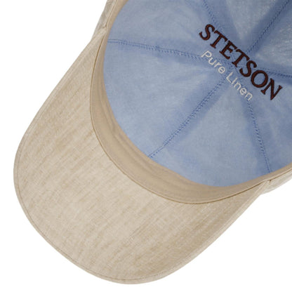 Baseball Cap Linen Beige