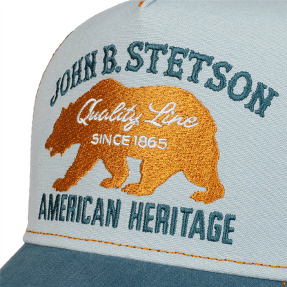 Trucker Cap Bear Light Blue