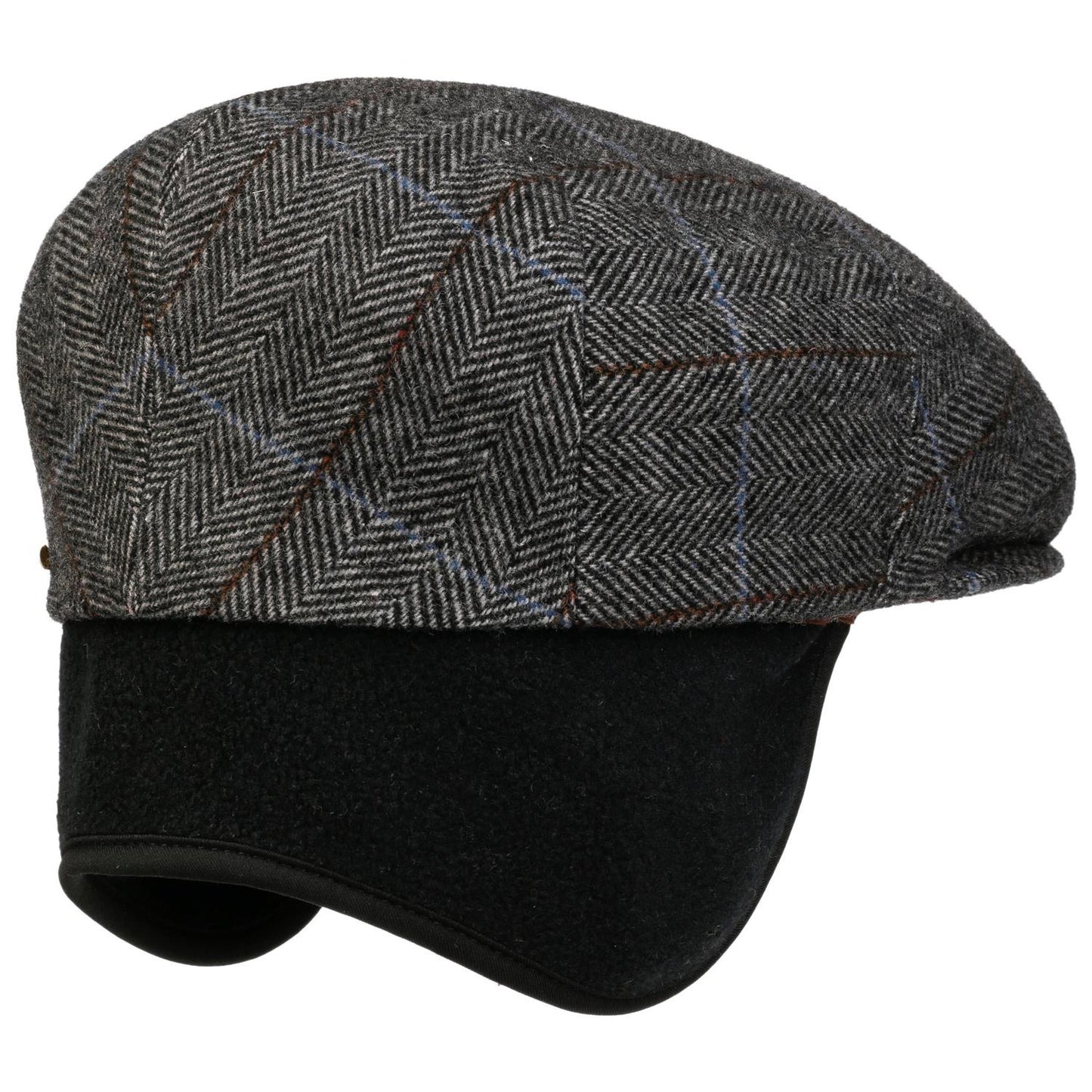 Kent Fishbone Earflaps Grey