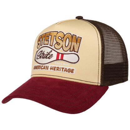 Trucker Cap Strike Brown/Burgundy