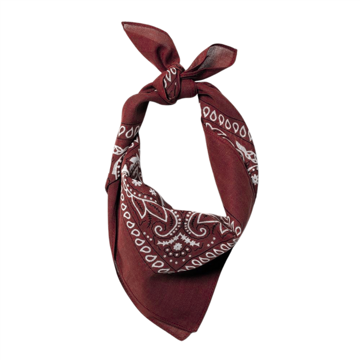 Bandana Burgundy/Brown