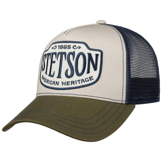 Trucker Cap Western Patch Blue/Green