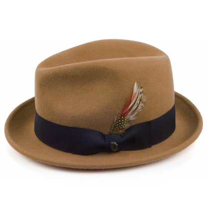 Crushable Blues Trilby Pecan