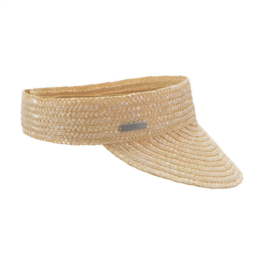 Wheat Braid Visor Linen