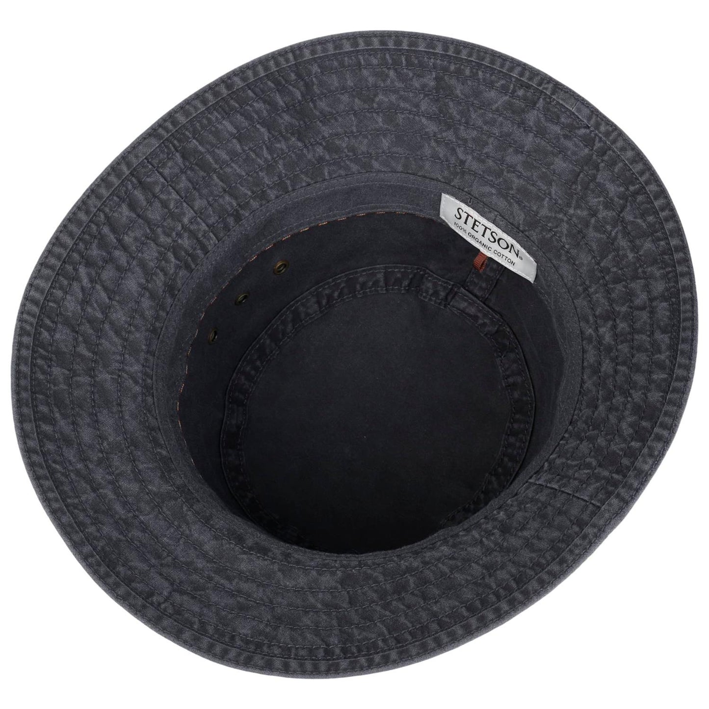 Bucket Organic Cotton Wide Blue