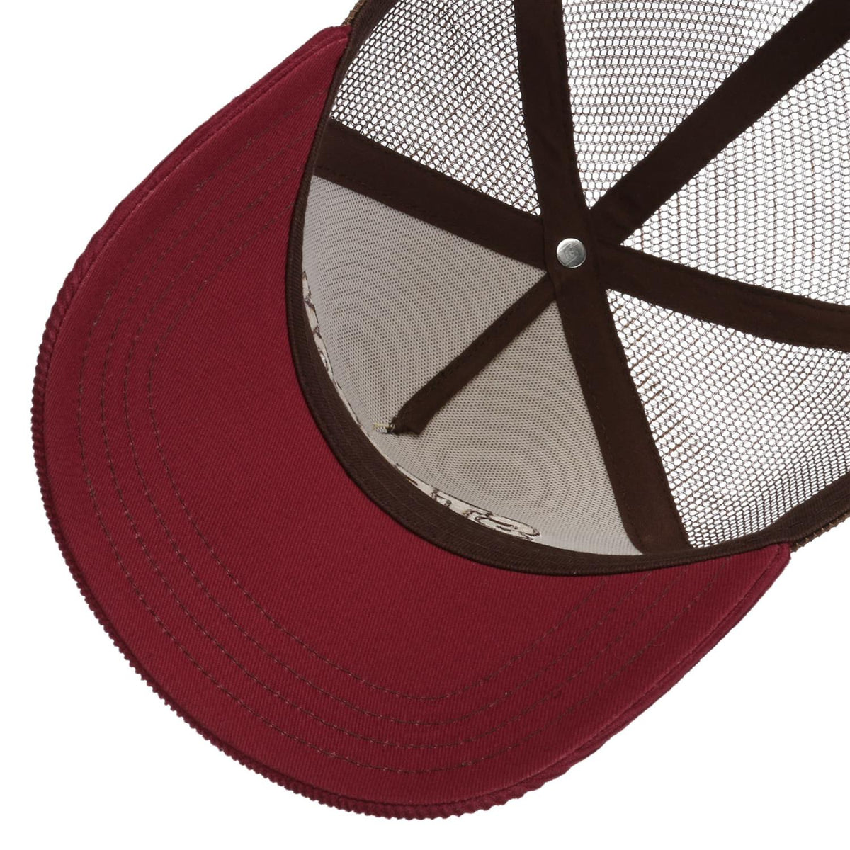 Trucker Cap Strike Brown/Burgundy