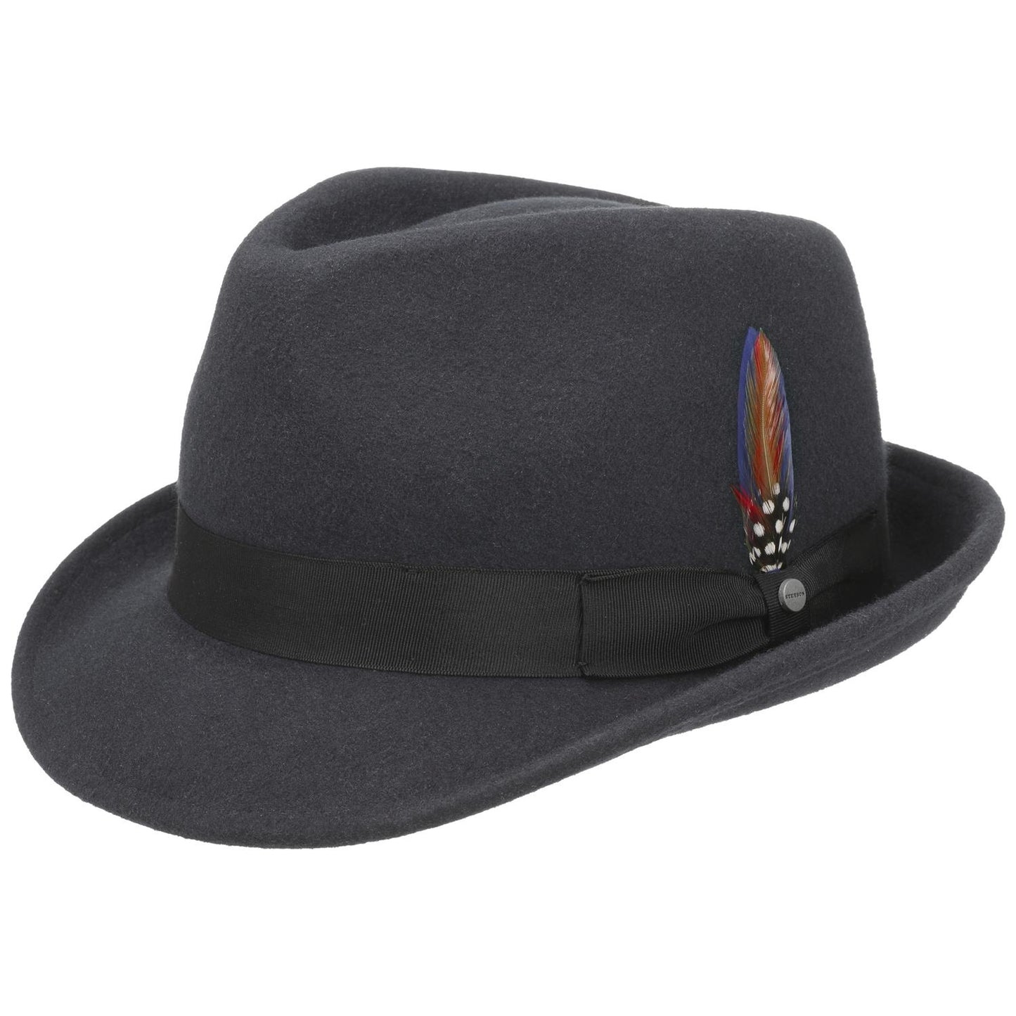 Elkader Fedora Woolfelt Grey