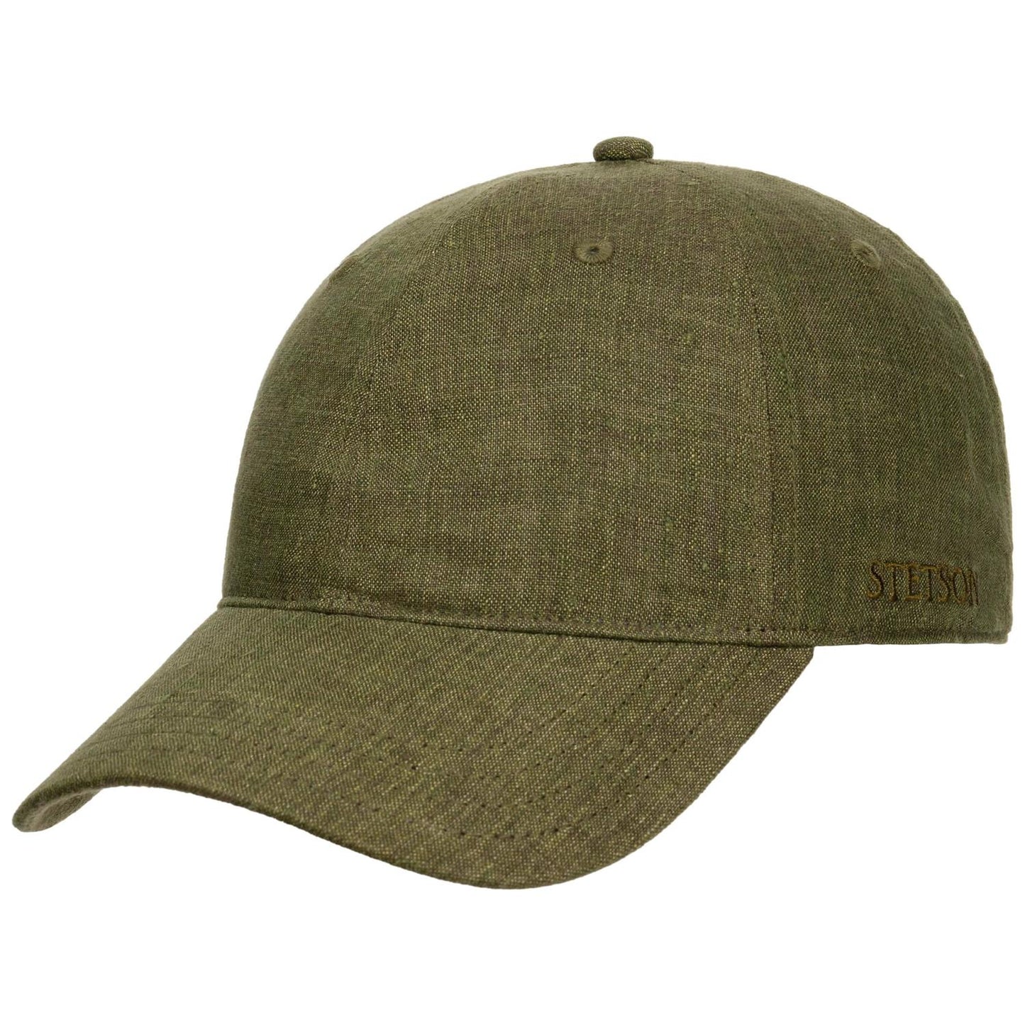 Baseball Cap Linen Olive