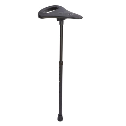 Black Adjustable Sittestokk