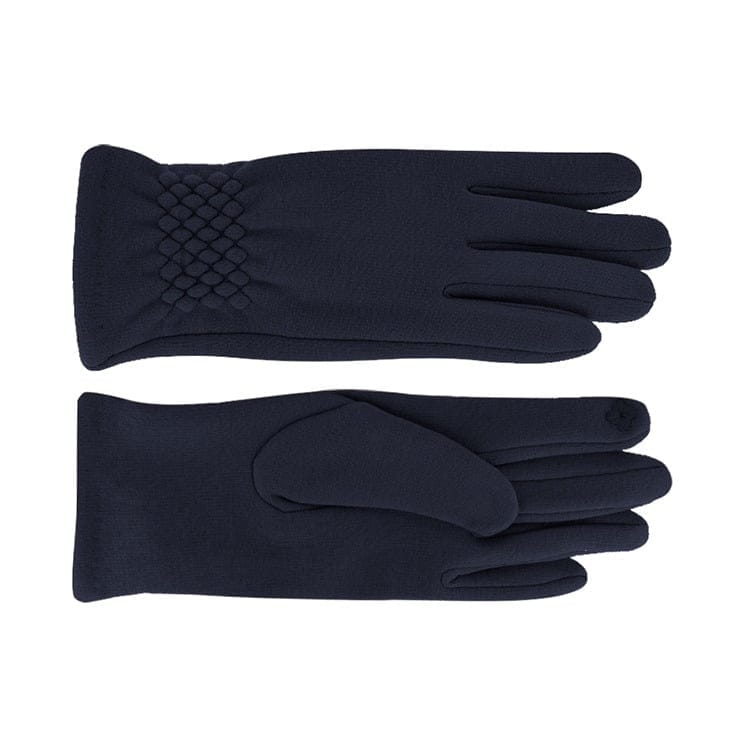 Gloves Touchscreen Navy Blue