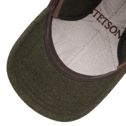 Baseball Cap Wool/Cashmere EF Green