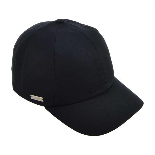 Aloha Baseball Cap Cotton Black