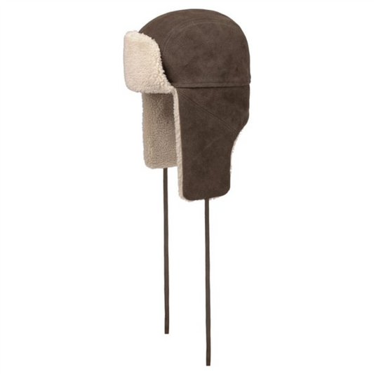 Bomber Calf Split Dark Brown