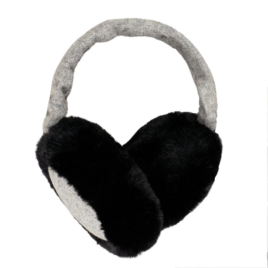 Ørevarmere Woolmix Light Grey