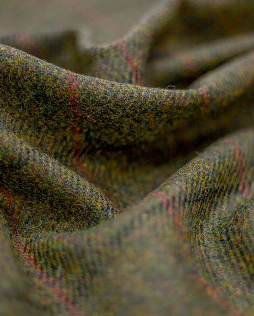 Dressjakke Harris Tweed London Green Overcheck