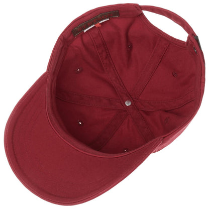 Rector Baseball Cap Cotton Burgundy