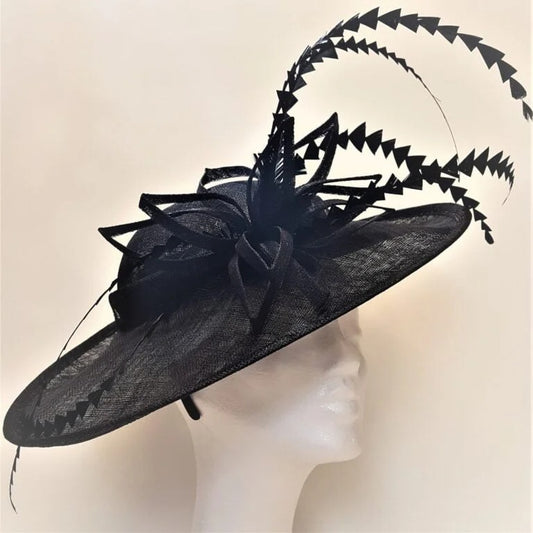 Charlotte Selskapshatt Black