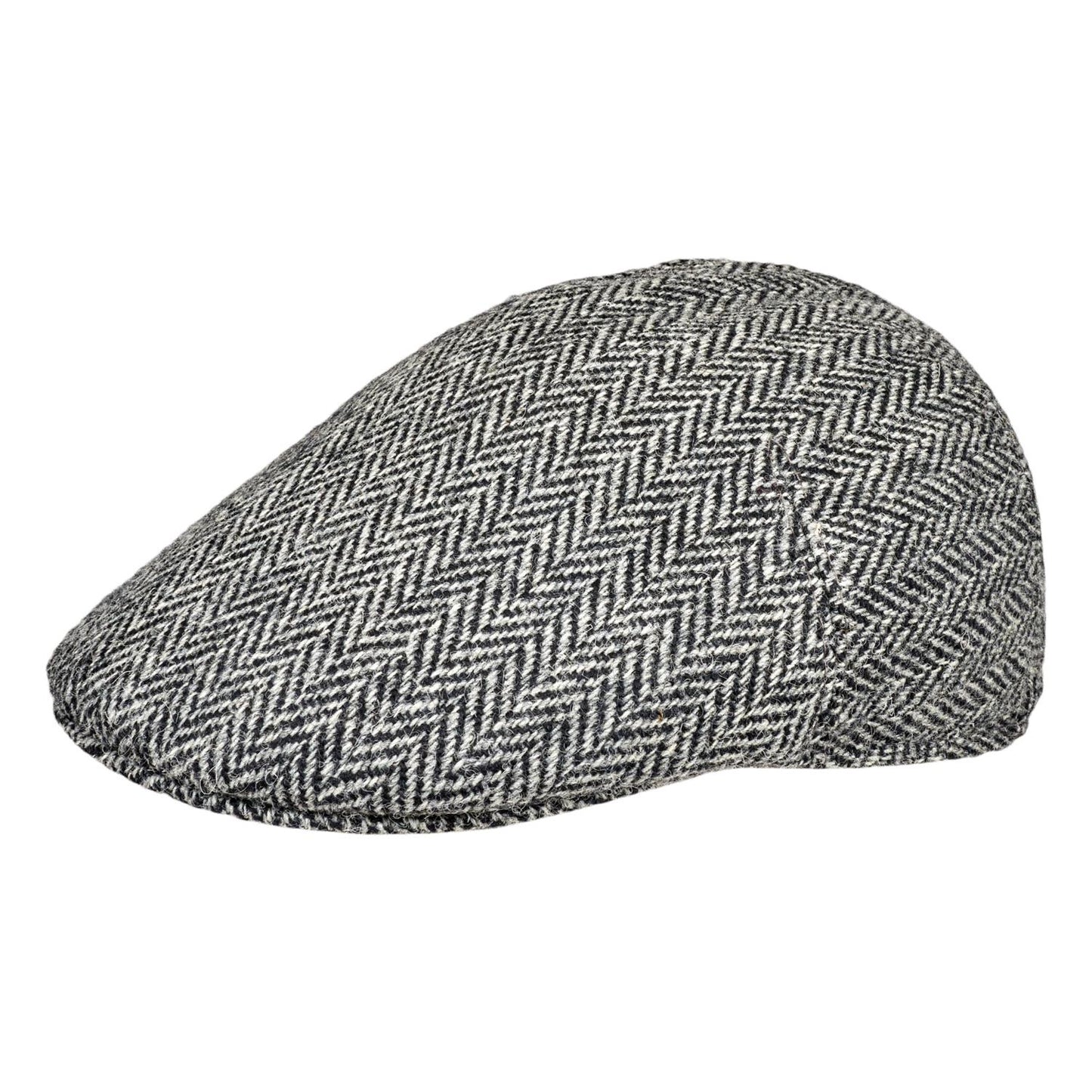Dakota Harris Tweed Wool Anthracite