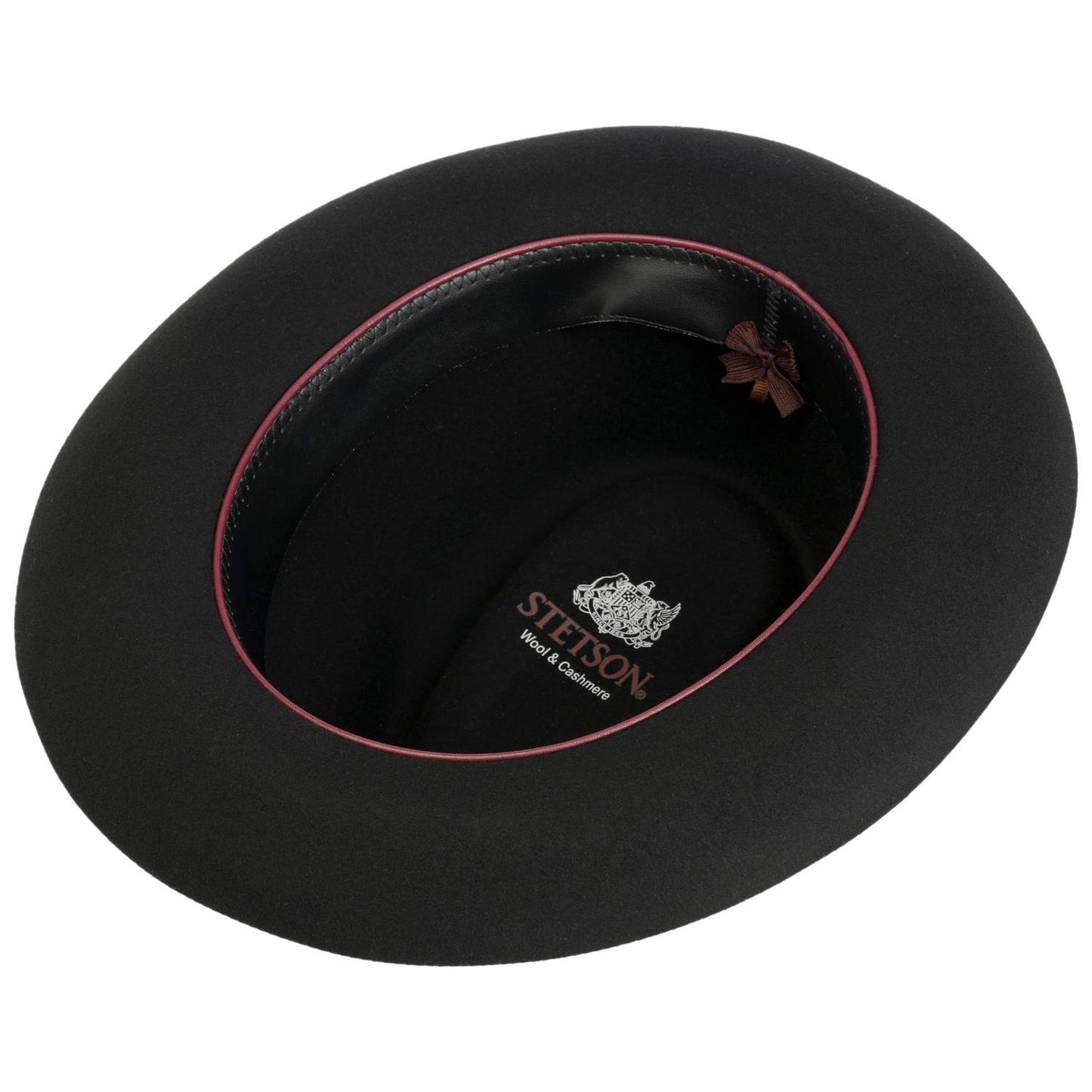 Classic Fedora Woolfelt Black