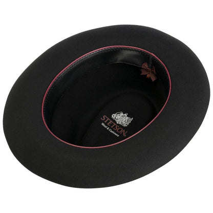Classic Fedora Woolfelt Black