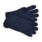 Knitted Gloves Woolmix Swallow Blue