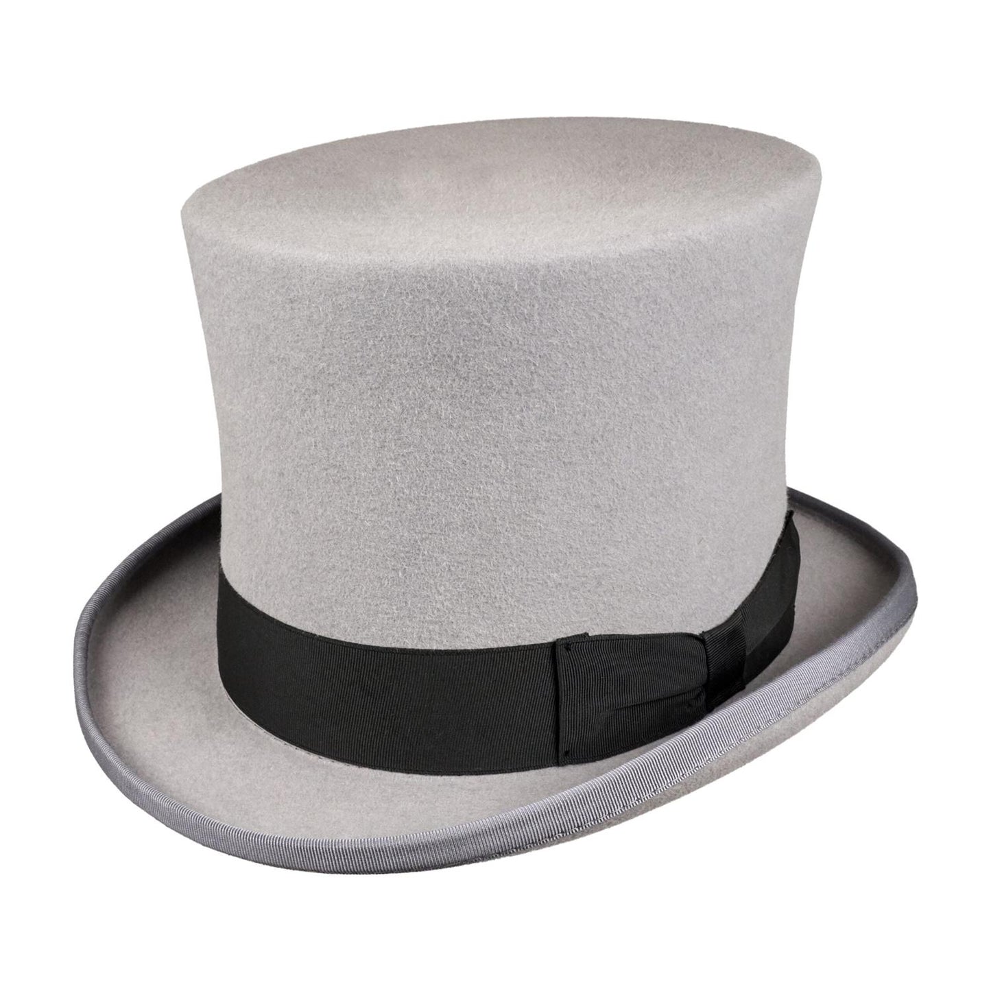 Flosshatt Ascot 14 cm Grey