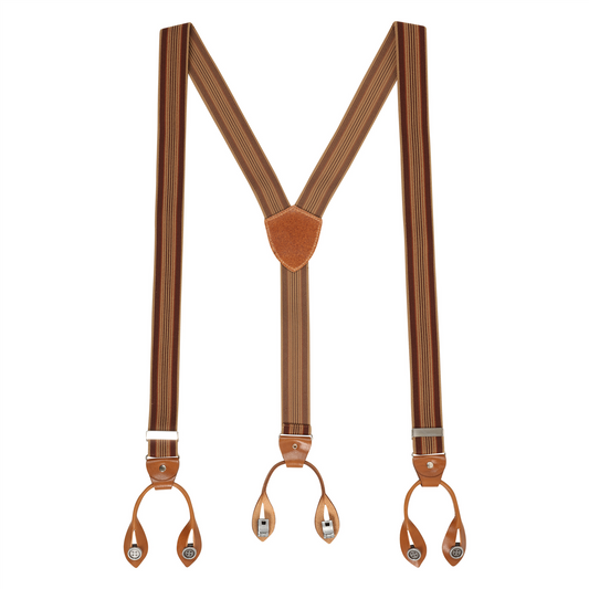 Lloyd Braces Leather Brandy